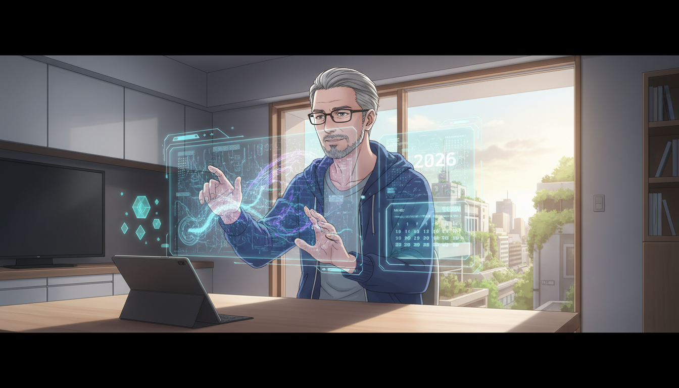 2026年のAIトレンド予測とIT活用術｜DX推進から教育・働き方の変化まで徹底解説