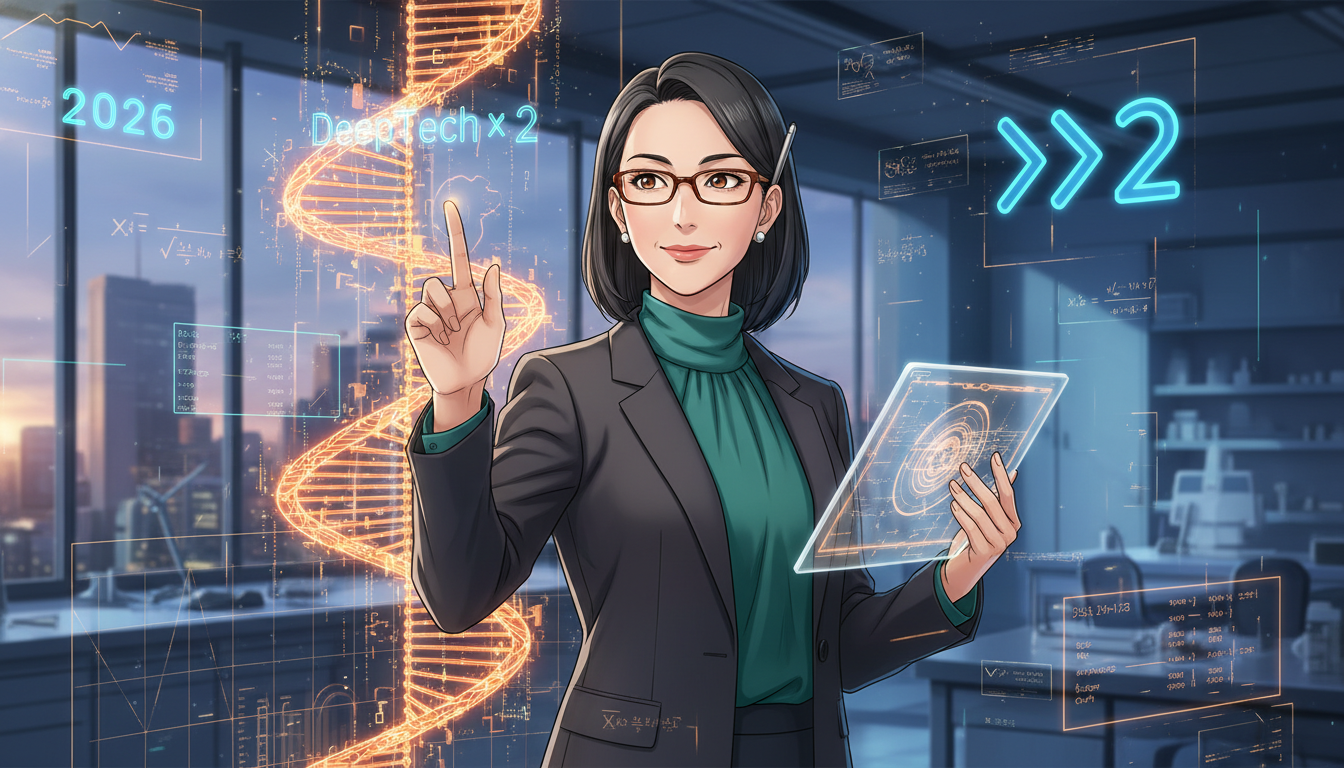 2026年DeepTech×AIトレンド予測：Physical AIとSaaSの融合が加速する